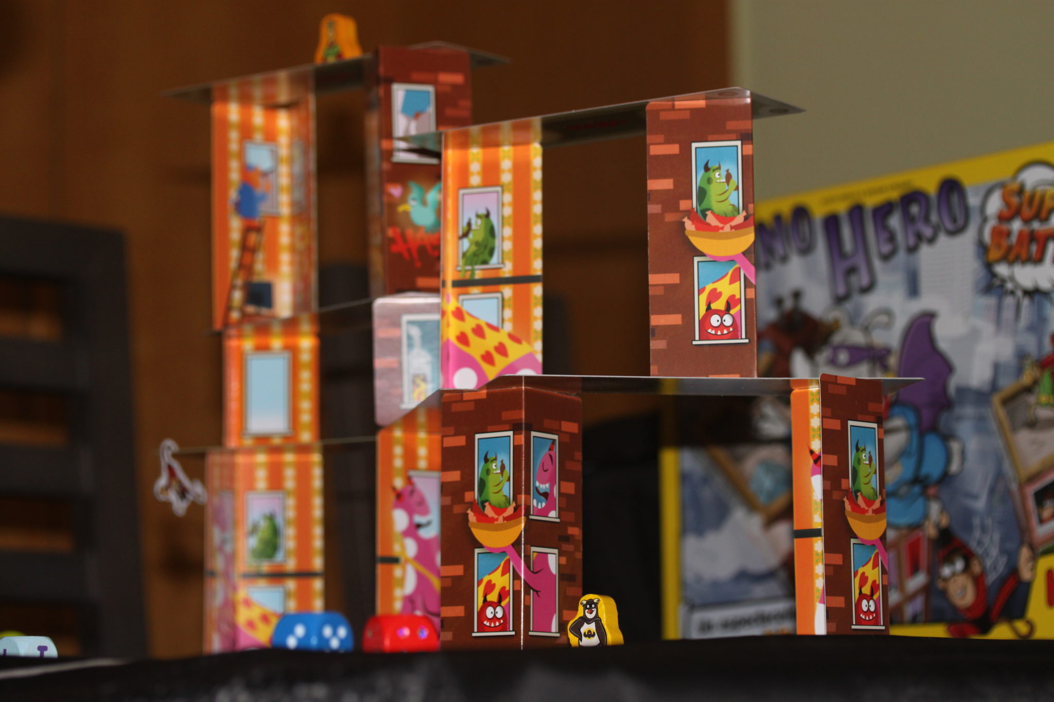 Juego de mesa Rhino Hero Super Battle HABA