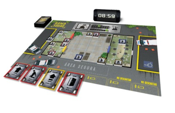 Imagen del tablero de Bomb Squad