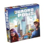 Imagen de la caja del juego de mesa Quadropolis