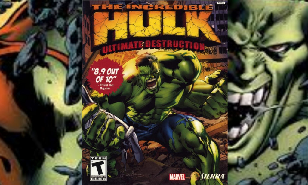 Portada del videojuego Hulk Ultimate destruction