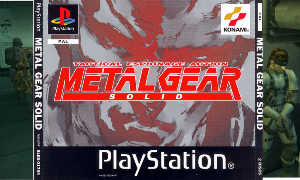 Portada del videojuego Metal Gear Solid