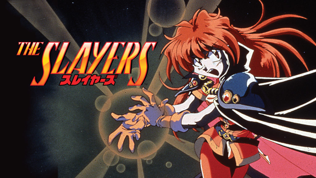 Imagen promocional del anime Slayers