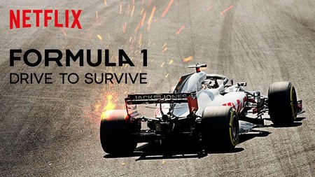 Imagen promocional de Formula 1 Drive to survive en Netflix