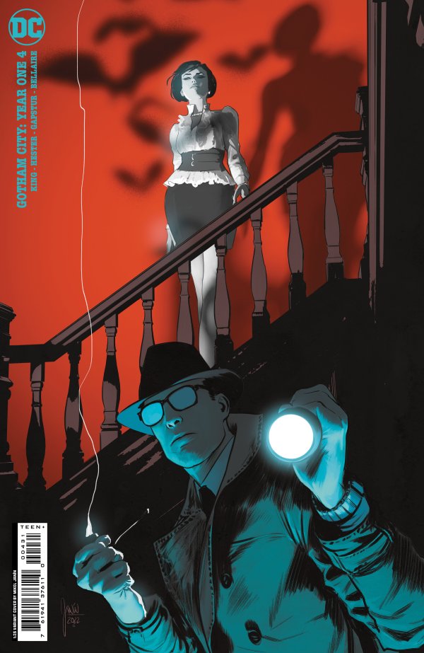 Portada de Gotham City: Año Uno Portada de Gotham City: Año Uno