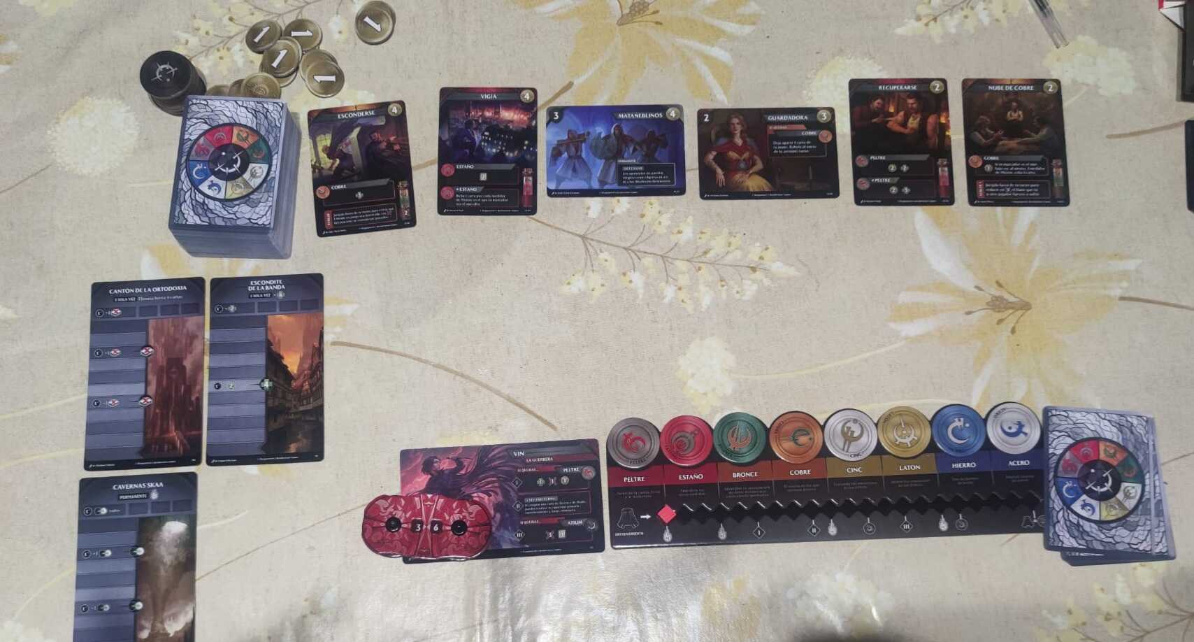 Despliegue para una persona.